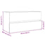 vaskeskab 90x38,5x45 cm konstrueret træ sonoma-eg