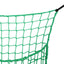 hønet 2 stk. 200x120 cm PP rektangulær grøn
