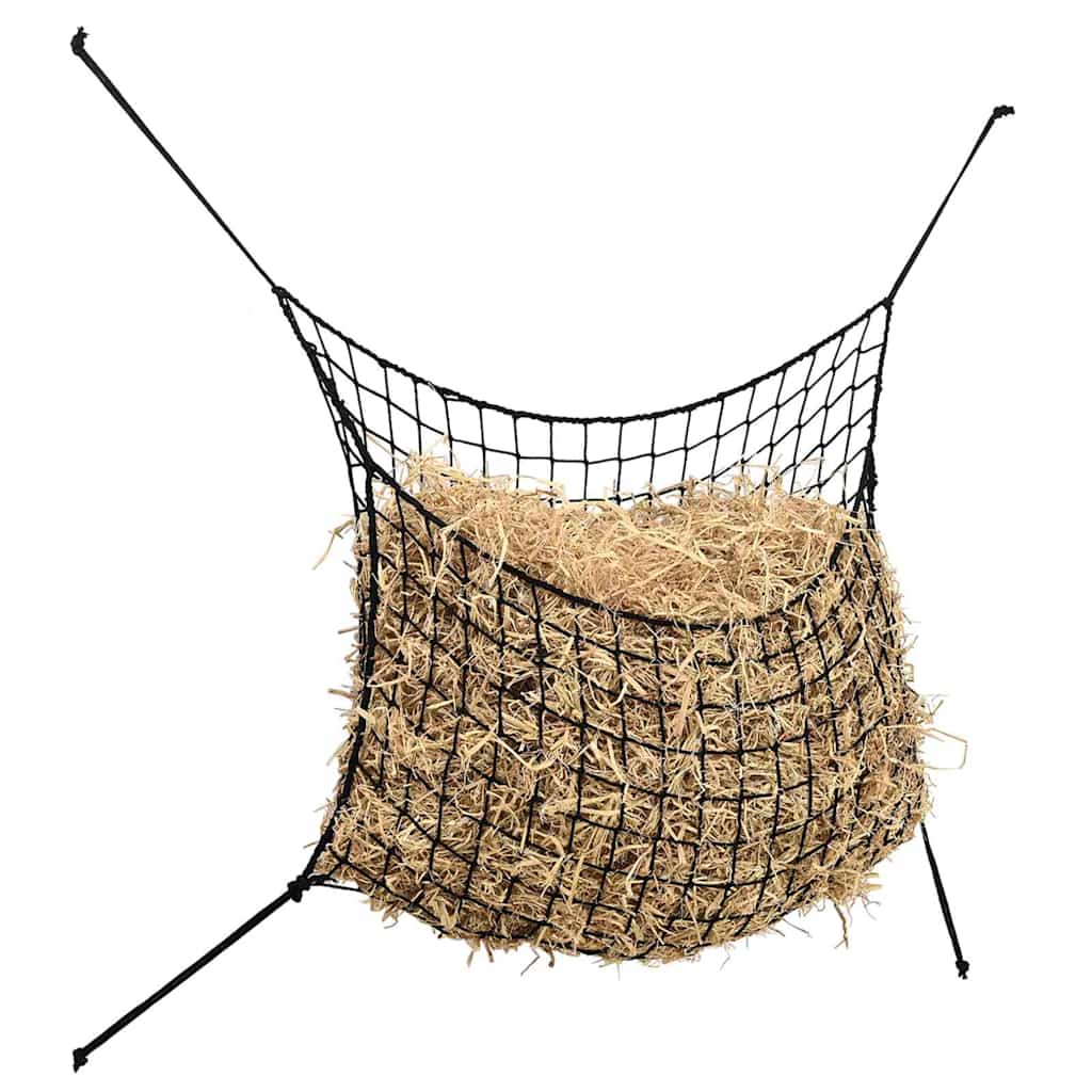 hønet 2 stk. 200x120 cm PP rektangulær sort