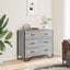 kommode 91x35,5x74,5 cm konstrueret træ sonoma-eg
