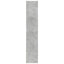 bogreol 100x36x189 cm konstrueret træ betongrå