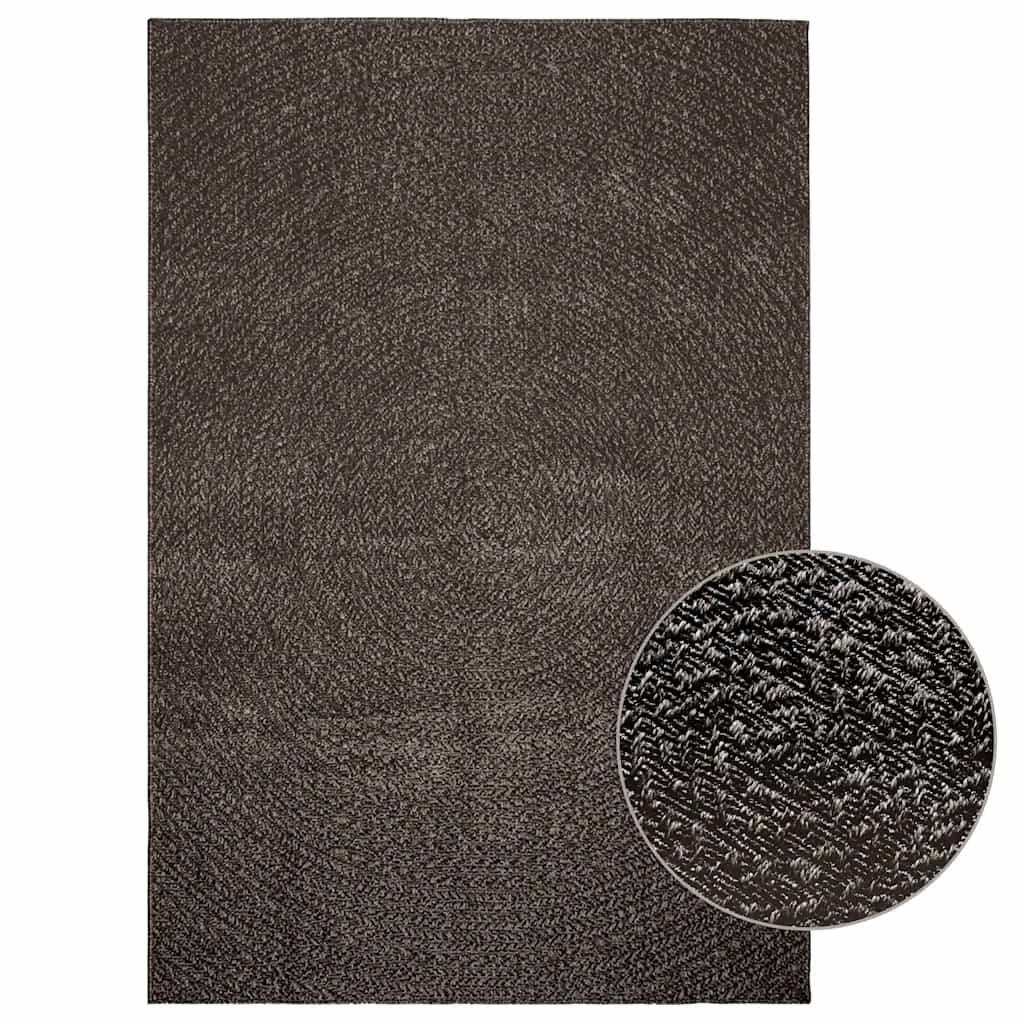 gulvtæppe ZIZUR 140x200cm jute-look indendørs udendørs