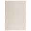 gulvtæppe ZIZUR 120x170 cm jute-look indendørs og udendørs
