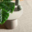 gulvtæppe ZIZUR 240x240 cm jute-look indendørs og udendørs