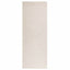 gulvtæppe ZIZUR 80x200 cm jute-look indendørs og udendørs