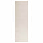 gulvtæppe ZIZUR 80x250 cm jute-look indendørs og udendørs