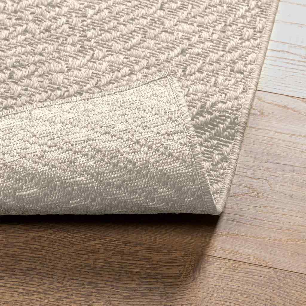 gulvtæppe ZIZUR 200x290 cm jute-look indendørs og udendørs