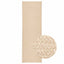 gulvtæppe ZIZUR beige 80x250 cm jute-look indendørs og udendørs