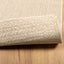 gulvtæppe ZIZUR beige 80x250 cm jute-look indendørs og udendørs