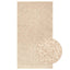 gulvtæppe ZIZUR beige 60x110 cm jute-look indendørs og udendørs