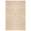 gulvtæppe ZIZUR beige 140x200cm jute-look indendørs og udendørs