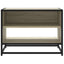 tv-bord 61x40x46 cm konstrueret træ og metal sonoma-eg