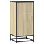 skab 35,5x35x76 cm konstrueret træ og metal sonoma-eg