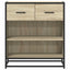 skab 68x35x76 cm konstrueret træ sonoma-eg