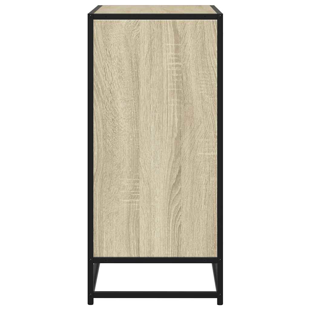 skab 68x35x76 cm konstrueret træ sonoma-eg