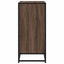 skuffeskab 68x35x76 cm konstrueret træ brun egetræsfarve