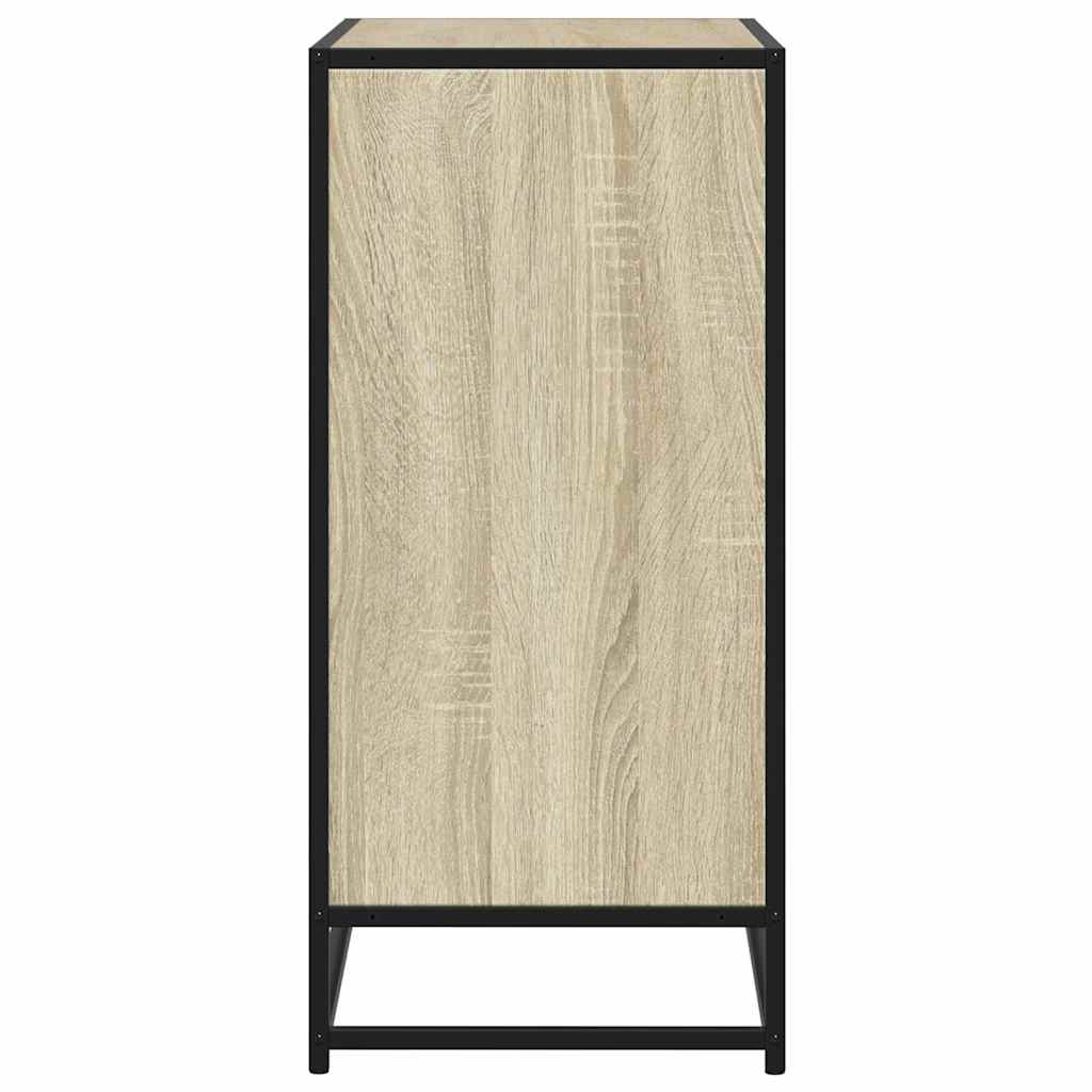skab 68x35x76 cm konstrueret træ sonoma-eg