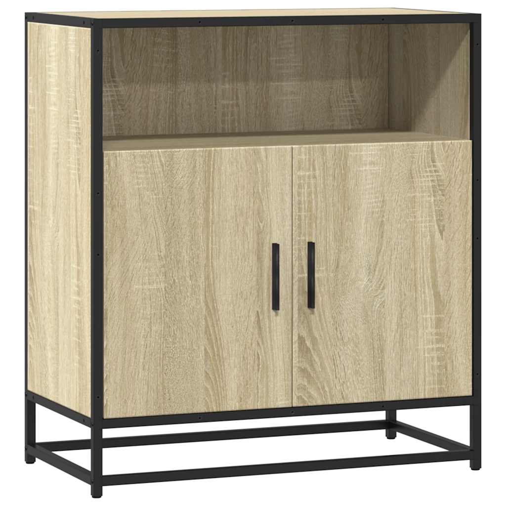 skab 62x35x76 cm konstrueret træ sonoma-eg