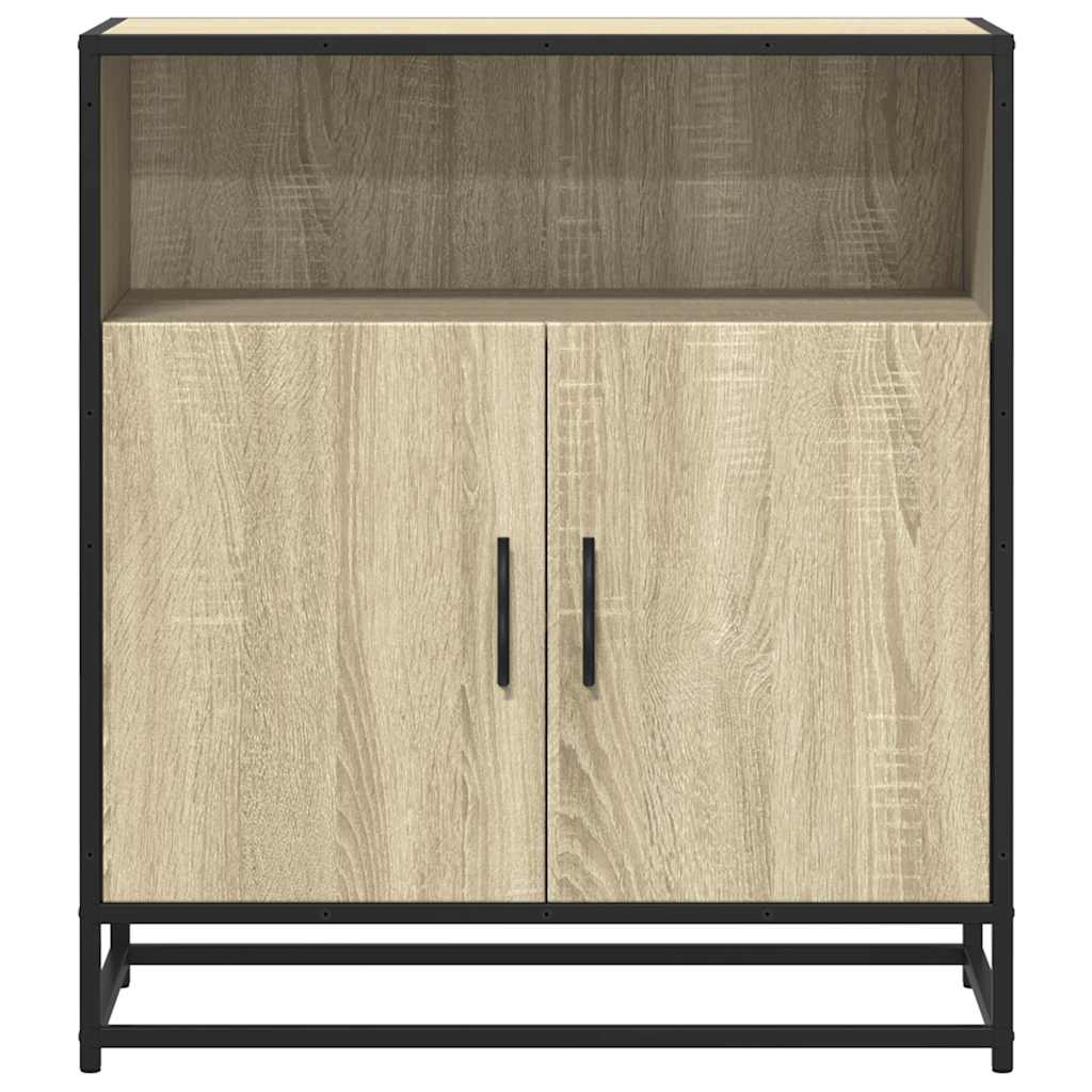 skab 62x35x76 cm konstrueret træ sonoma-eg