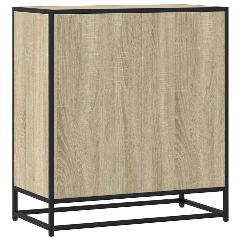 skab 62x35x76 cm konstrueret træ sonoma-eg