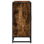 skænk 92x35x76 cm konstrueret træ røget egetræsfarve