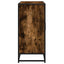 skænk 92x35x76 cm konstrueret træ røget egetræsfarve
