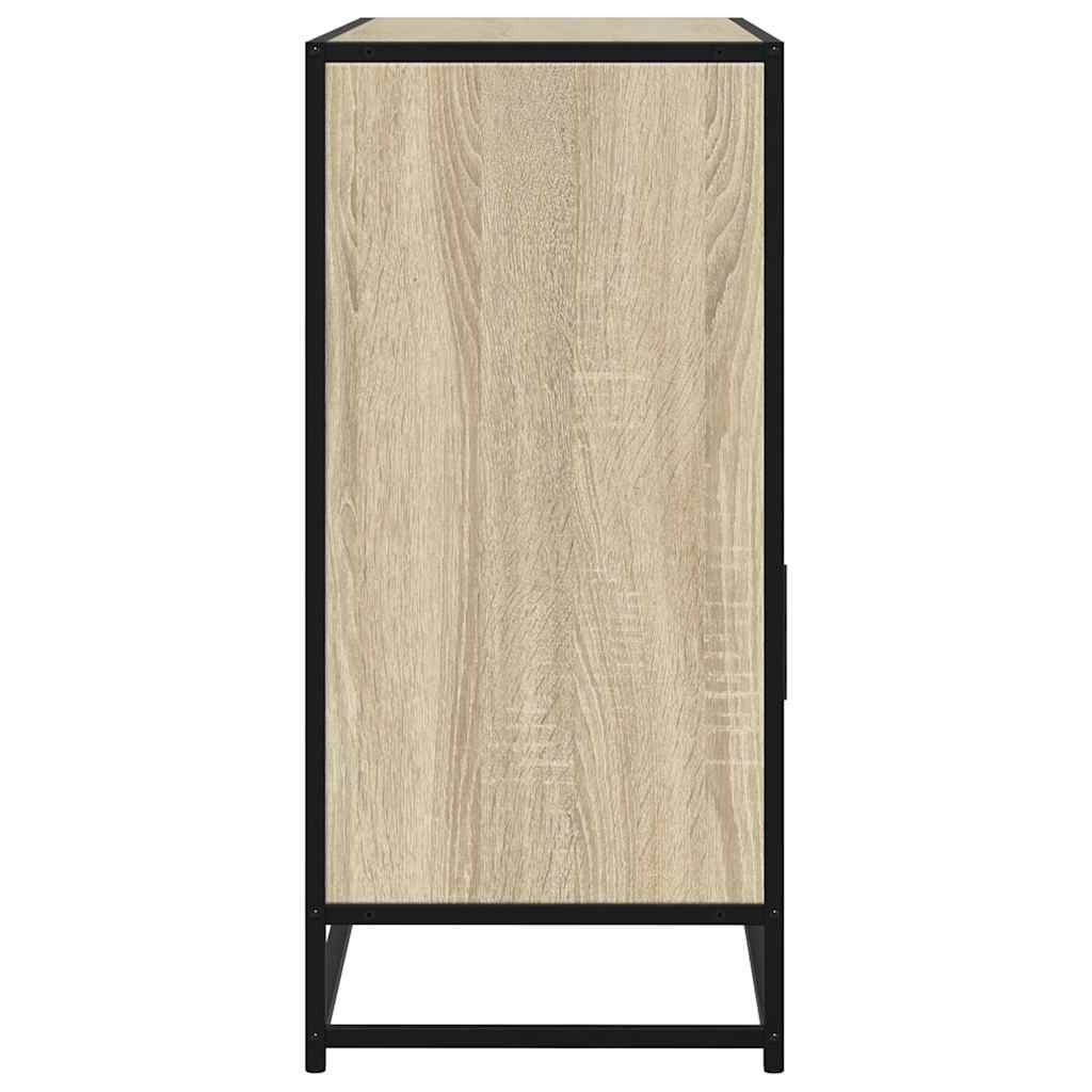 skænk 100x35x76 cm konstrueret træ sonoma-eg