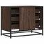 kommode 70x41x56 cm konstrueret træ brun egetræsfarve