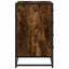 kommode 70x41x70 cm konstrueret træ røget egetræsfarve