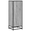 bogreol 40x35x107,5 cm konstrueret træ grå sonoma-eg