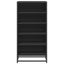 skostativ 48x38x97,5 cm konstrueret træ sort