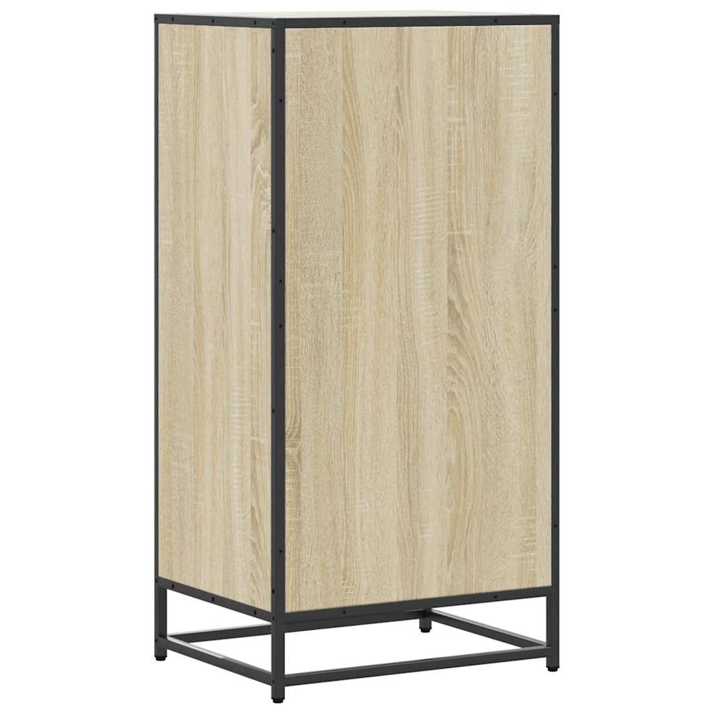 skoreol 48x38x97,5 cm konstrueret træ sonoma-eg