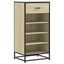 skoreol 48x38x97,5 cm konstrueret træ sonoma-eg