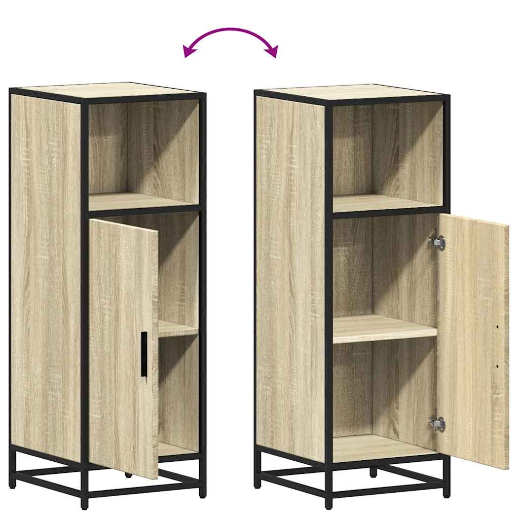 badeværelsesskab Sonoma eg 35x37,5x100 cm konstrueret træ