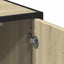 badeværelsesvaskeskab Sonoma eg 65x33x60 cm konstrueret træ