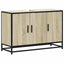 badeværelsesvaskeskab Sonoma eg 90x33x60 cm konstrueret træ