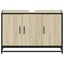 badeværelsesvaskeskab Sonoma eg 90x33x60 cm konstrueret træ