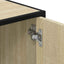 badeværelsesvaskeskab Sonoma eg 90x33x60 cm konstrueret træ