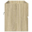 underskab til håndvask 100x38,5x45 cm konstrueret træ sonoma-eg