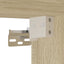 underskab til håndvask 100x38,5x45 cm konstrueret træ sonoma-eg