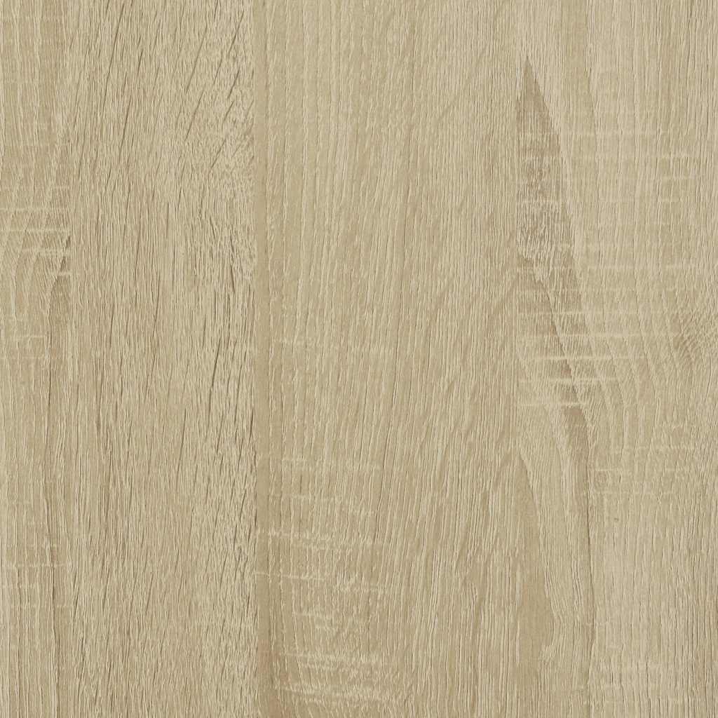 badeværelsesskab 60x33x80 cm konstrueret træ sonoma-eg