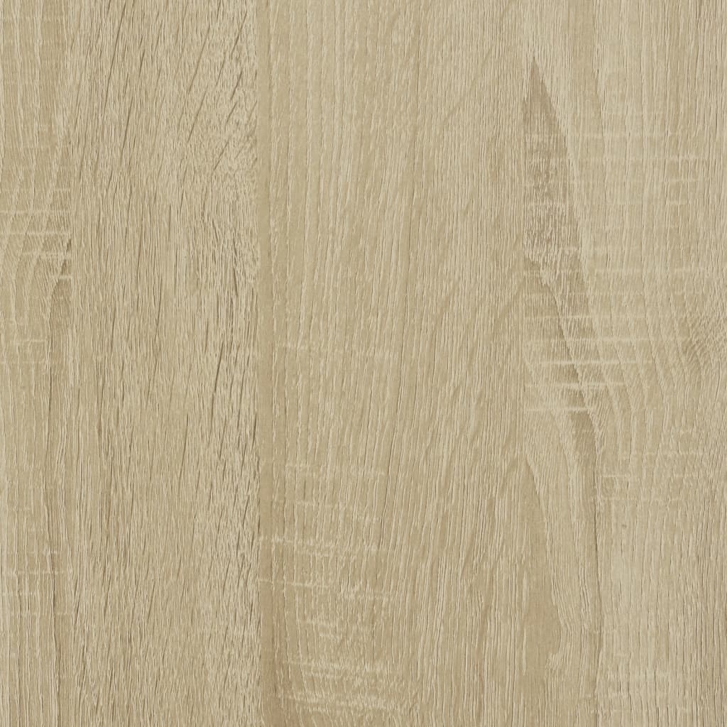 badeværelsesskab 30x30x100 cm konstrueret træ sonoma-eg