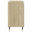 badeværelsesskab 58x33x60 cm konstrueret træ sonoma-eg