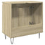 badeværelsesskab 58x33x60 cm konstrueret træ sonoma-eg