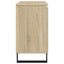 badeværelsesskab 58x33x60 cm konstrueret træ sonoma-eg