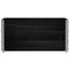 pallerammer 3 stk. 120x80 cm massivt fyrretræ sort