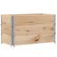 pallerammer 3 stk. 100x50 cm massivt fyrretræ