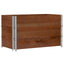 pallerammer 3 stk. 100x50 cm massivt fyrretræ brun