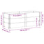 pallerammer 3 stk. 150x50 cm massivt fyrretræ brun
