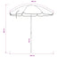 Havesol 240 cm 170T polyester Blå og Hvid